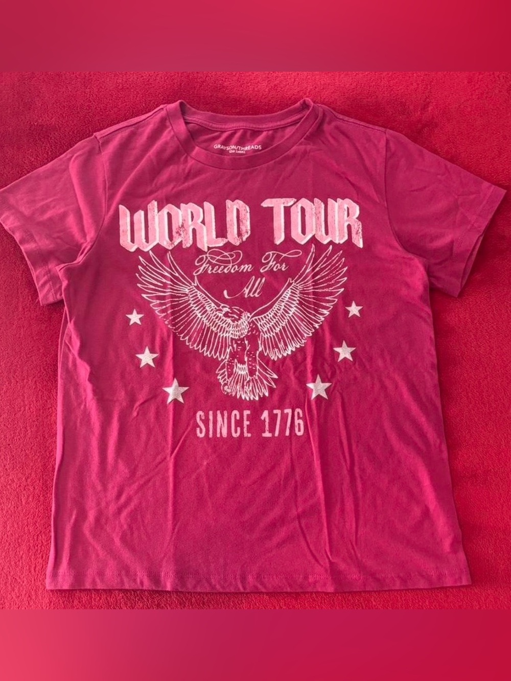 Grayson threads world tour shirt Size small